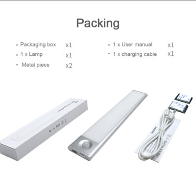 კომპაქტური სენსორული სანათი