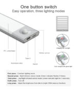 კომპაქტური სენსორული სანათი